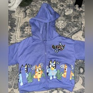 Kids Hoodie - light purple Bluey
